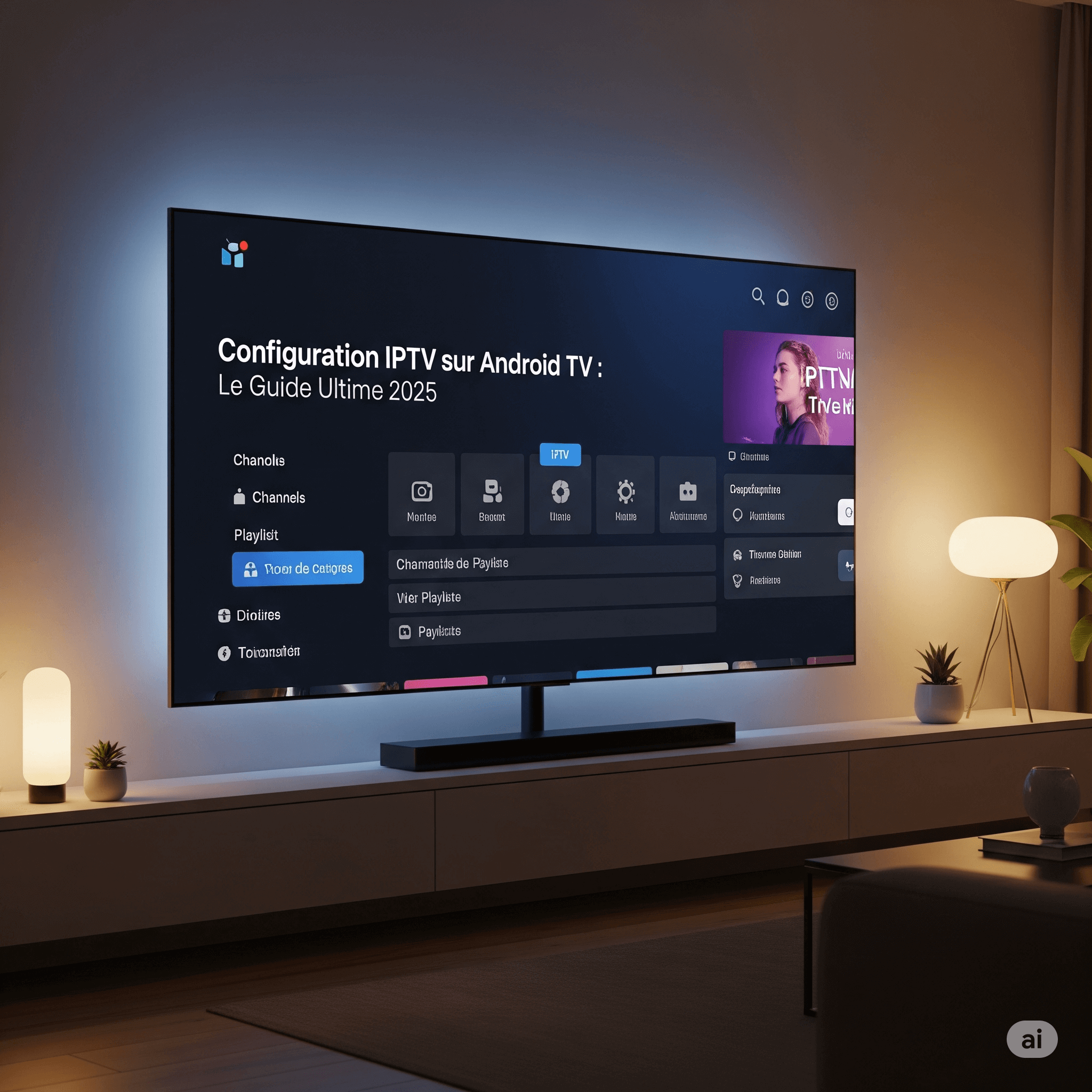 Configuration IPTV sur Android TV : Le Guide Ultime 2025