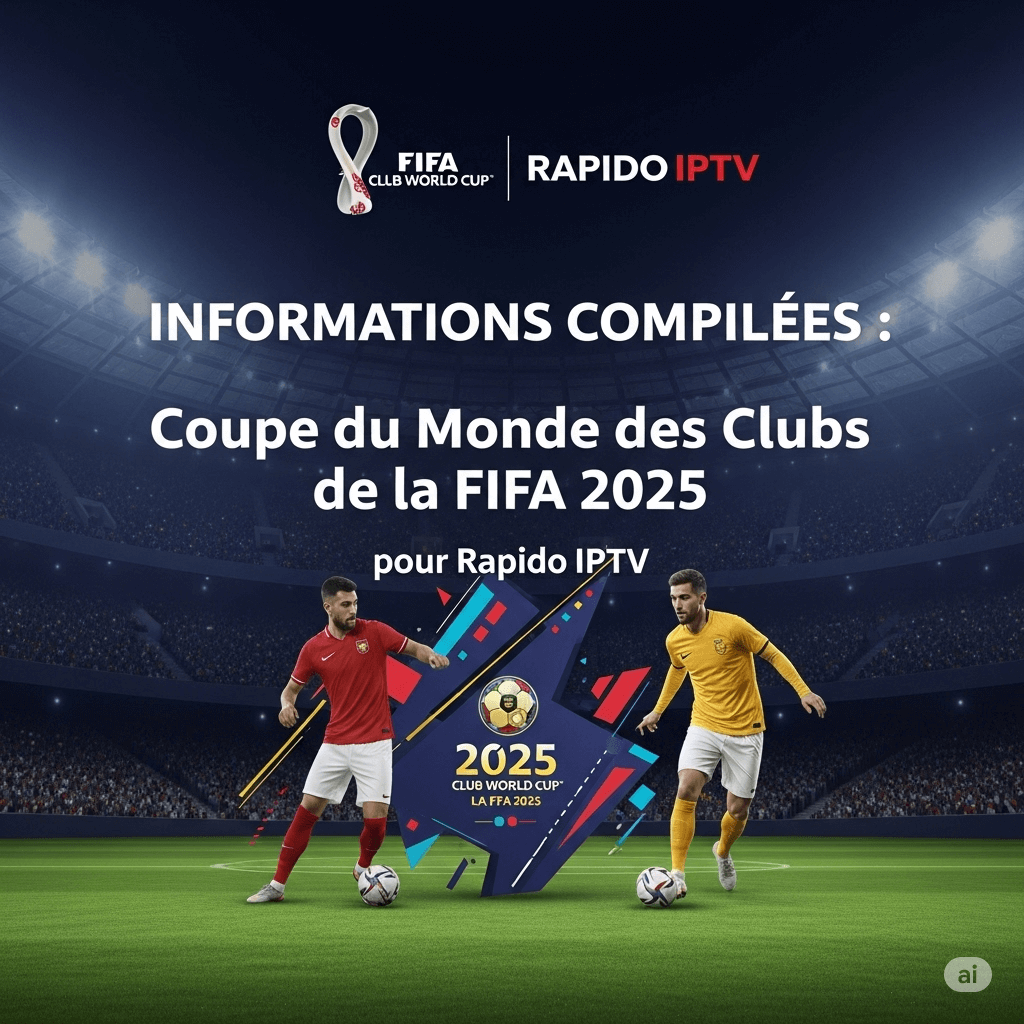 Informations Compilées : Coupe du Monde des Clubs de la FIFA 2025 pour Rapido IPTV